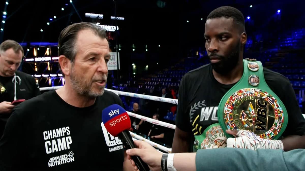 Joe Gallagher Lawrence Okolie