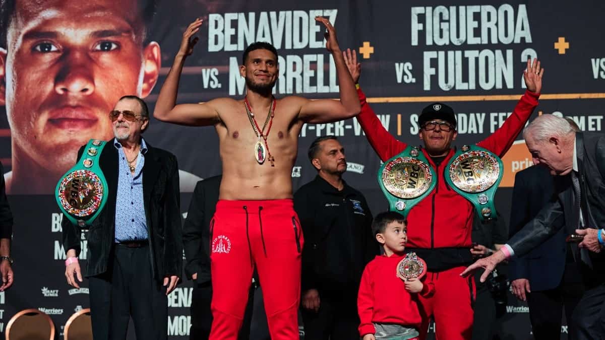 David Benavidez weight
