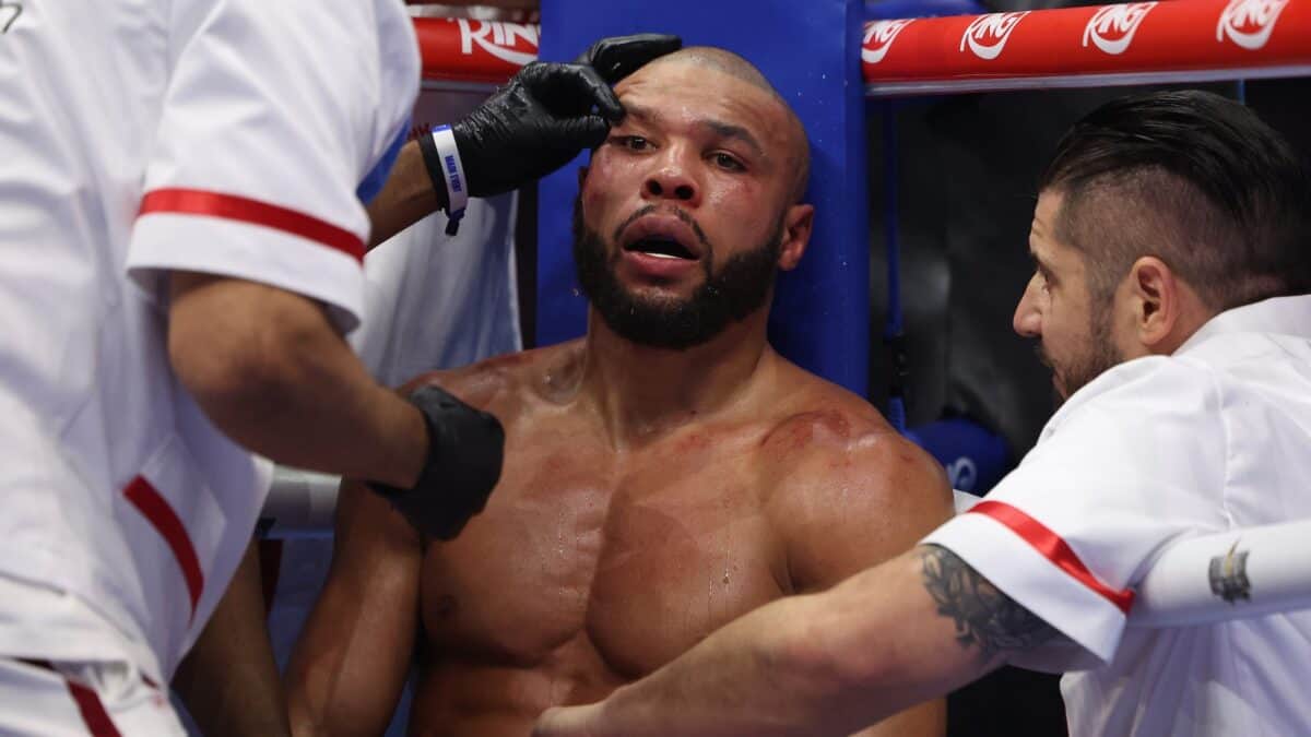 Corner Chris Eubank Jr