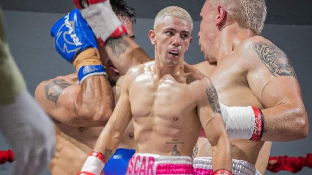 Openly gay boxer Oscar Bonifacino