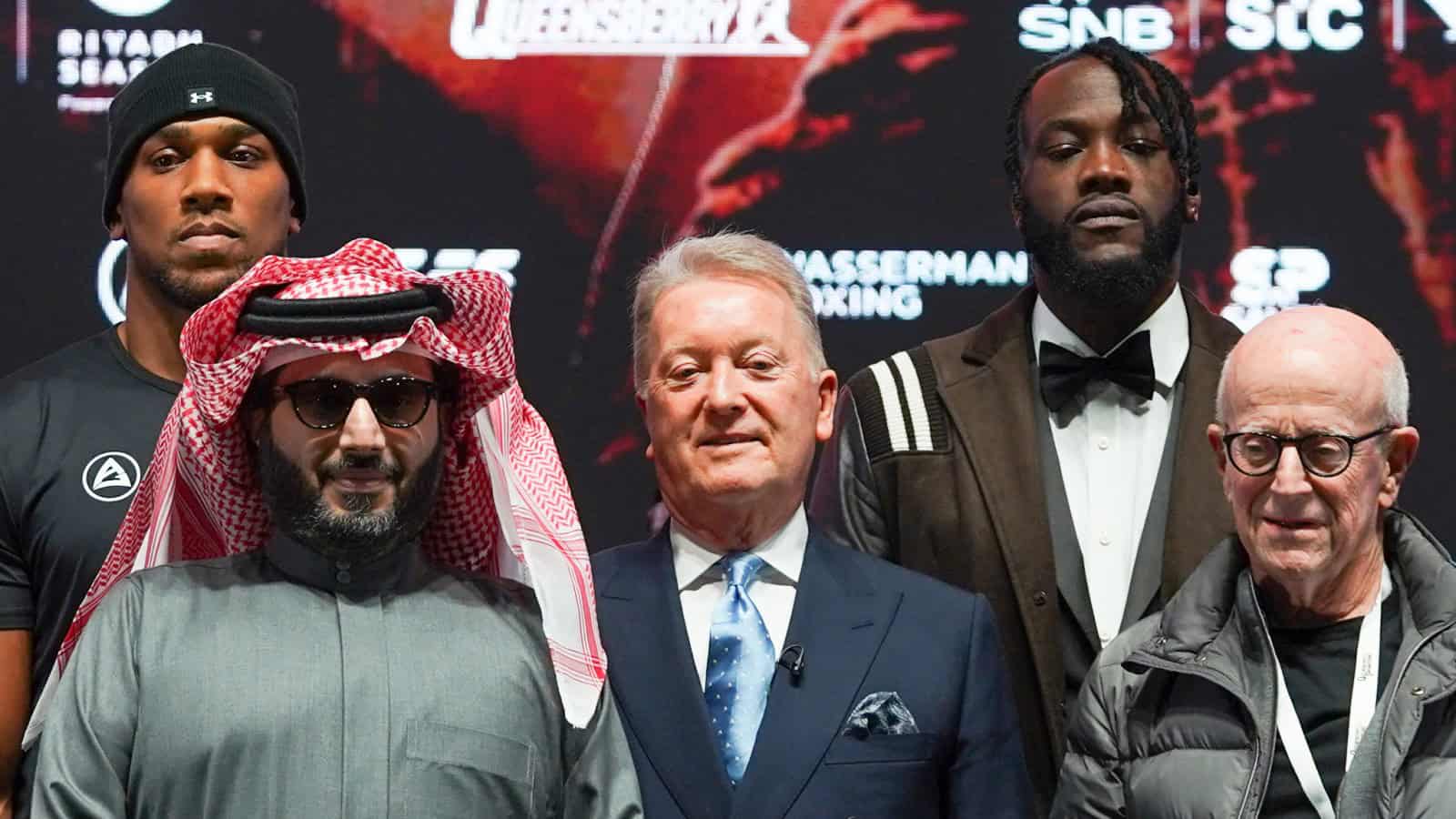 Deontay Wilder a fait une pointe pour battre Anthony Joshua