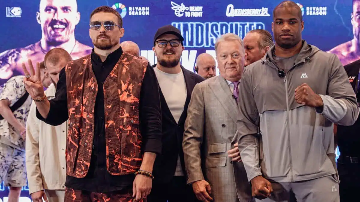 USYK vs Dubois Regrach Face-Off Mai 2025