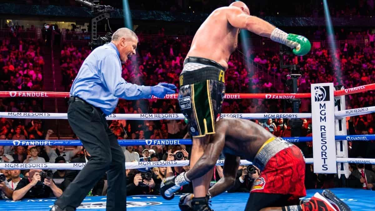 Tyson Fury knocks out Deontay Wilder