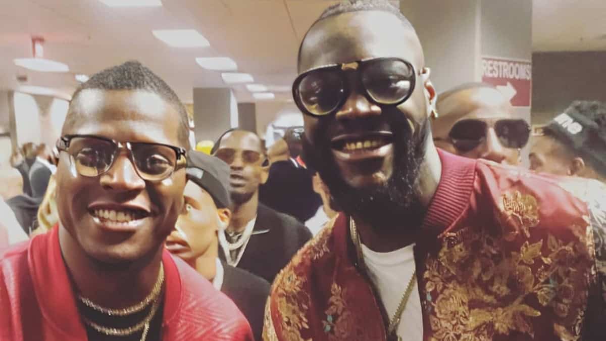 Tyrrell Herndon et Deontay Wilder
