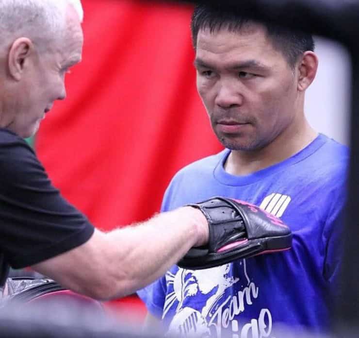 Manny Pacquiao dans le gymnase 2025