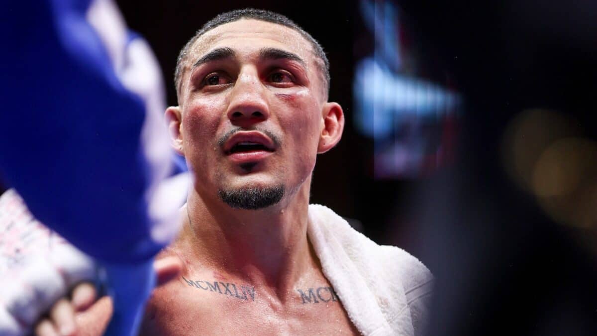 Teofimo Lopez à Times Square