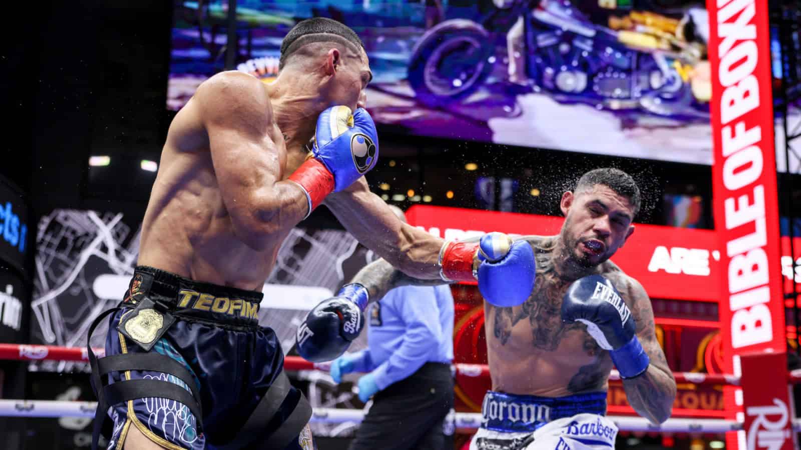 Teofimo à Turki Agrpel après la réunion de Mayweather