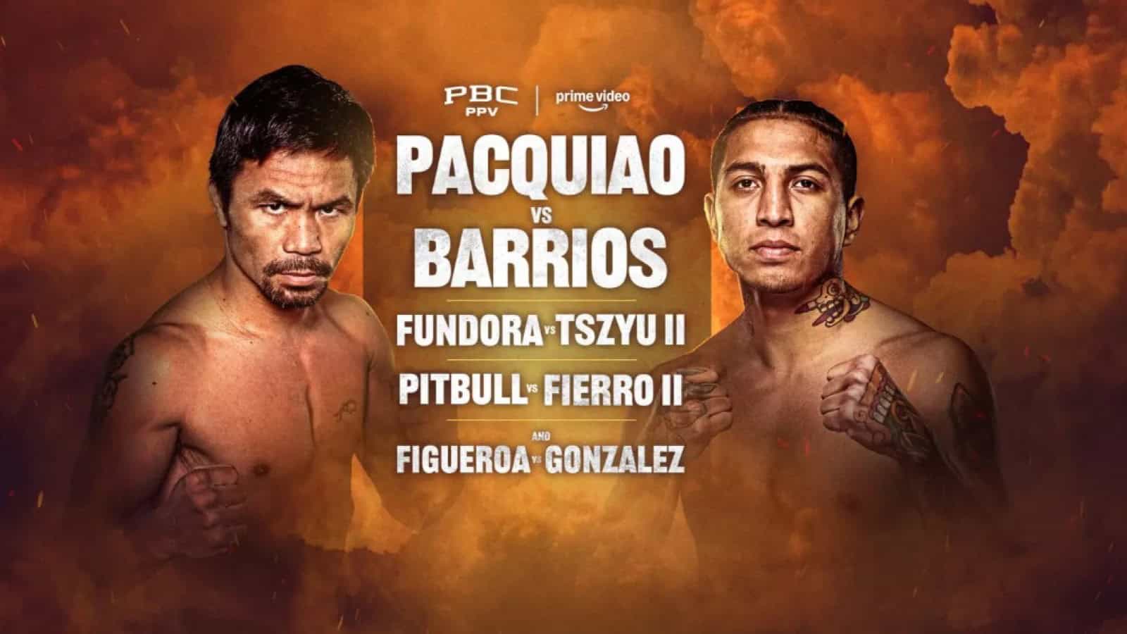Live: Manny Pacquiao vs Mario Barrios Conférence de presse