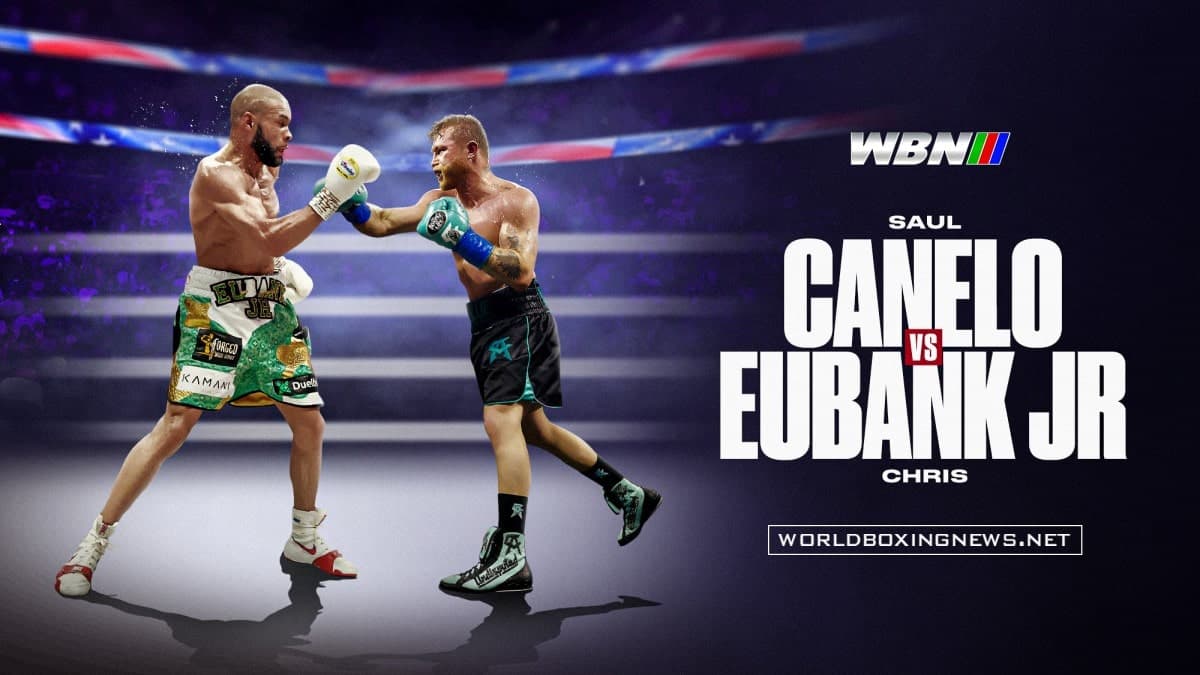 Canelo vs Eubank Jr. a ri en tant que revanche des yeux bivo