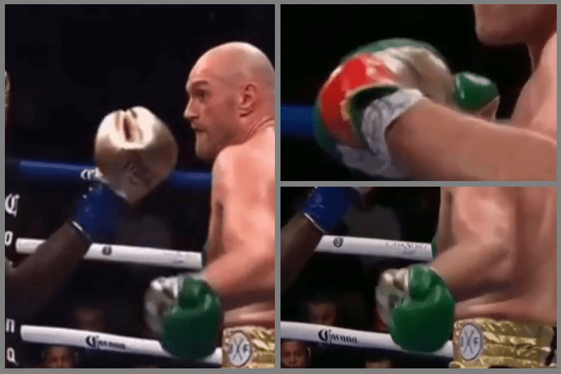 Gants de Tyson Fury
