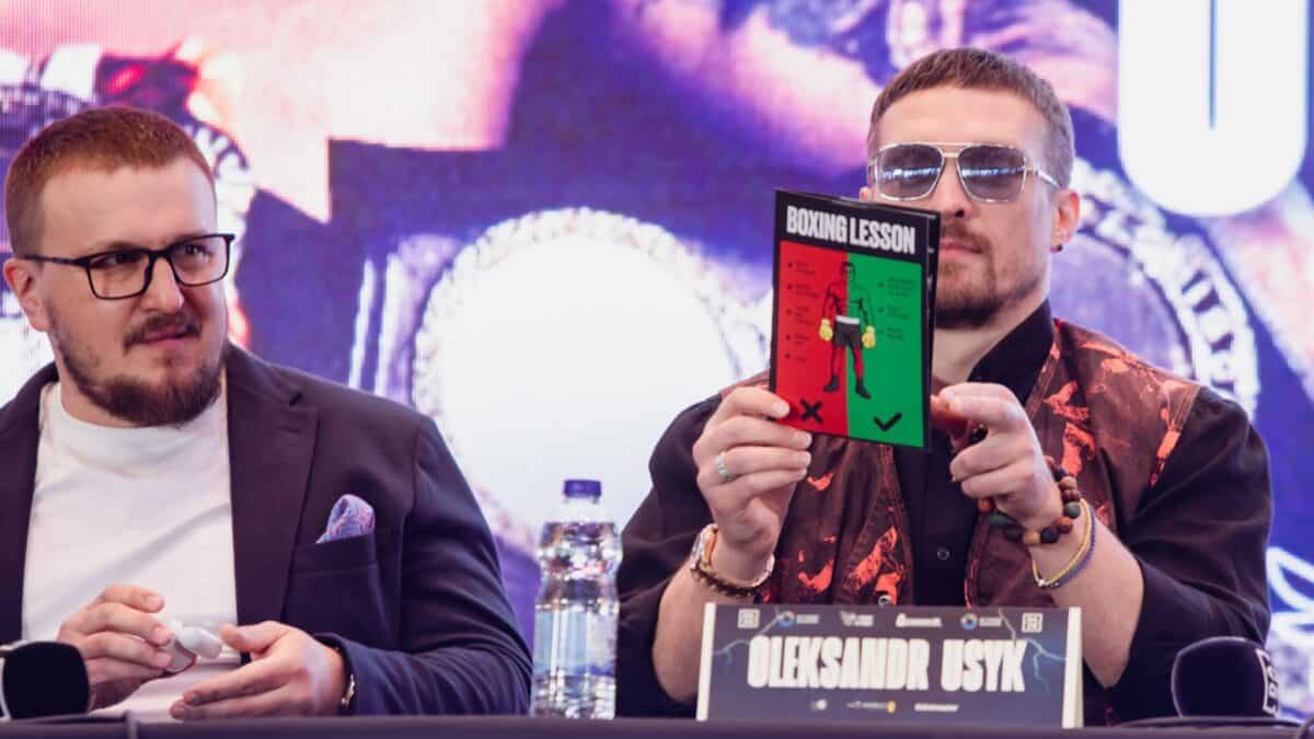 Leçon de boxe USYK vs Dubois