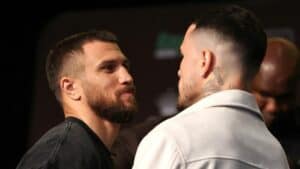 Lomachenko vs Kambosos Face-Off