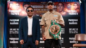 Pacquiao vs Barrios Pressoir