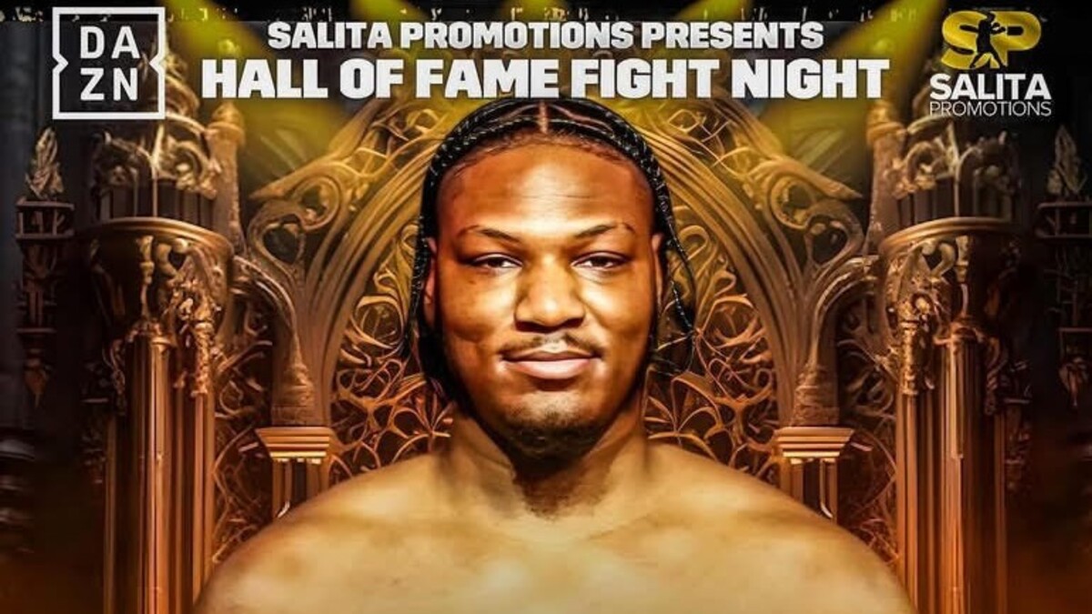 Pryce Taylor pour honorer George Foreman avant de se battre