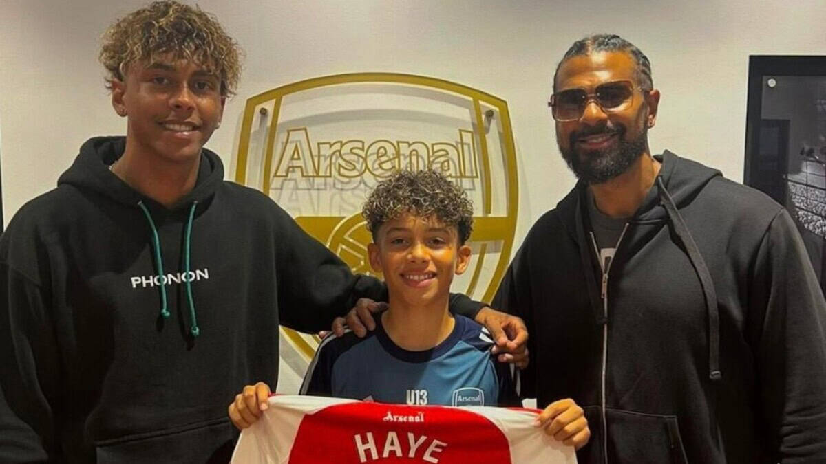 David Haye son Arsenal