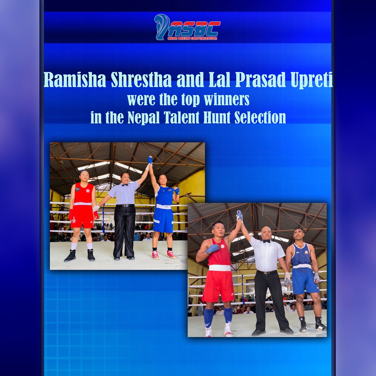 Ramisha Shrestha et Lal Prasad Upreti ont été les meilleurs vainqueurs du tournoi de sélection des talents du Népal