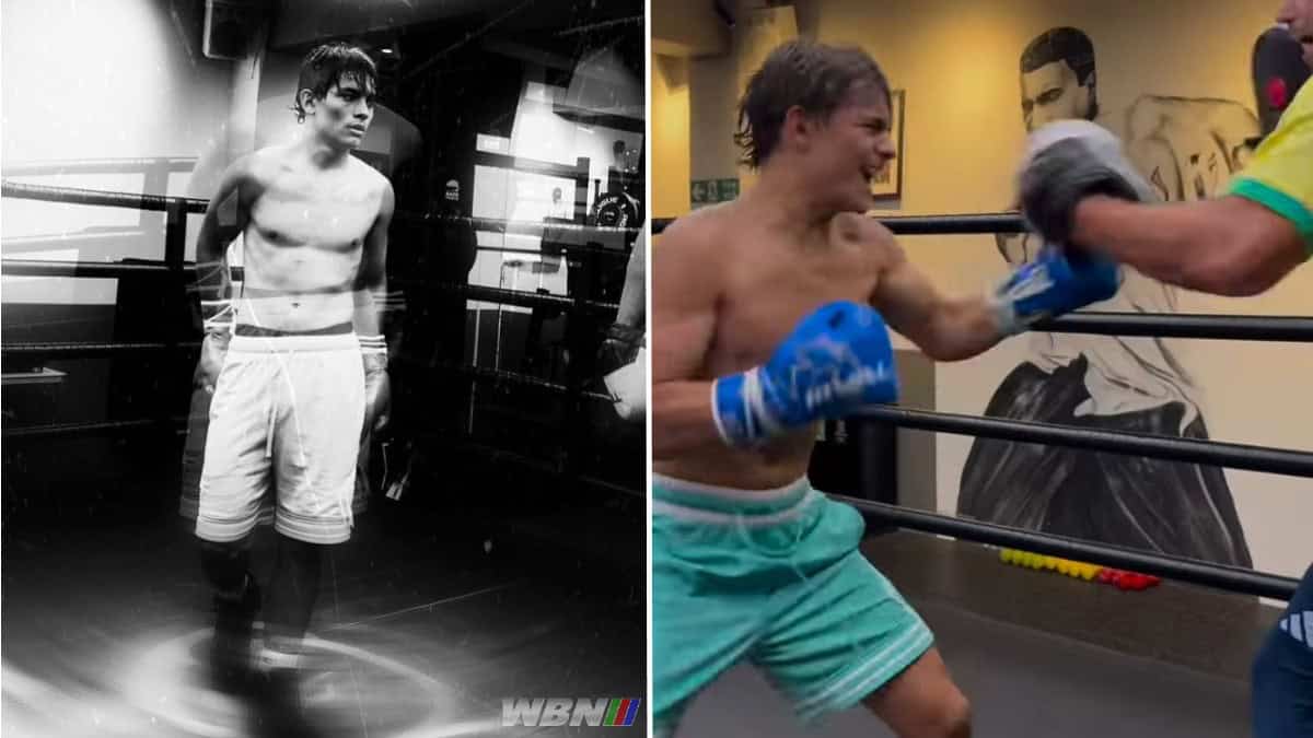 Arturo Gatti Jr in training August 2025