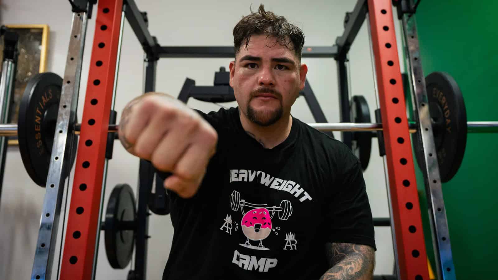 Andy Ruiz Jr training
