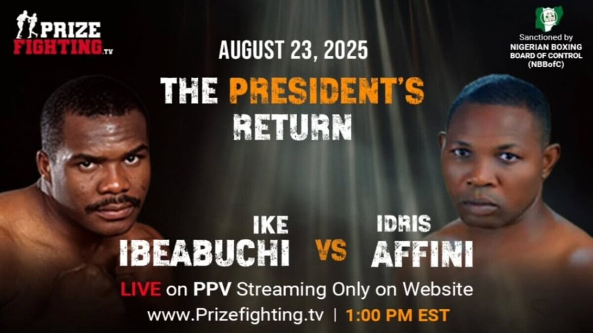 Ike Ibeabuchi vs Afinni