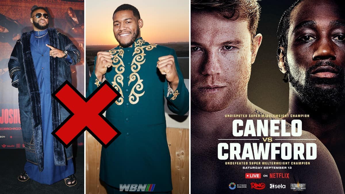 Miller contre Hunter Canelo vs Crawford off