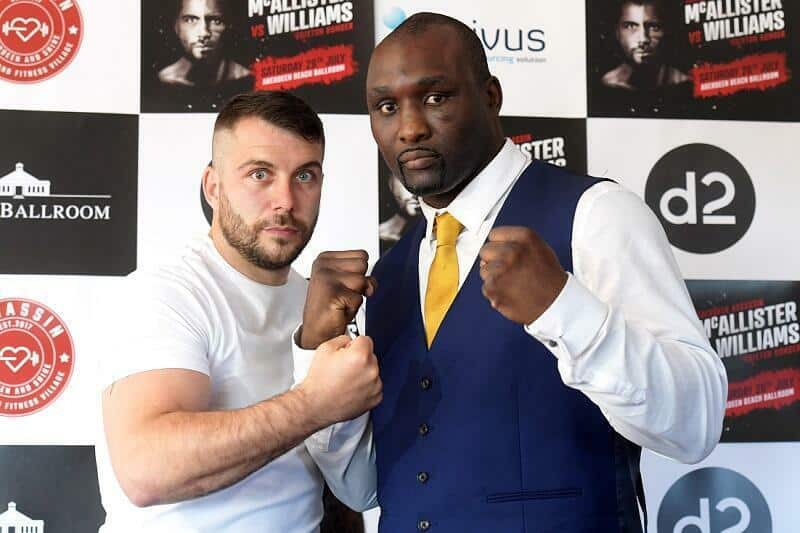 Danny Williams vs Lee McAllister