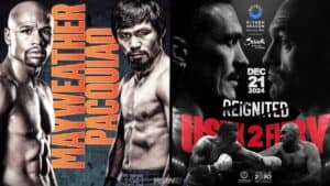 Mayweather vs Pacquiao Usyk vs Fury 2