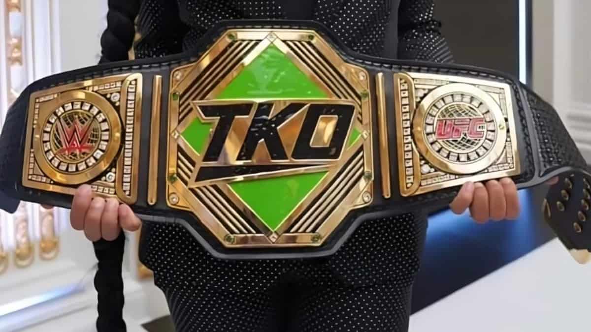 Ceinture de ligue de boxe TKO