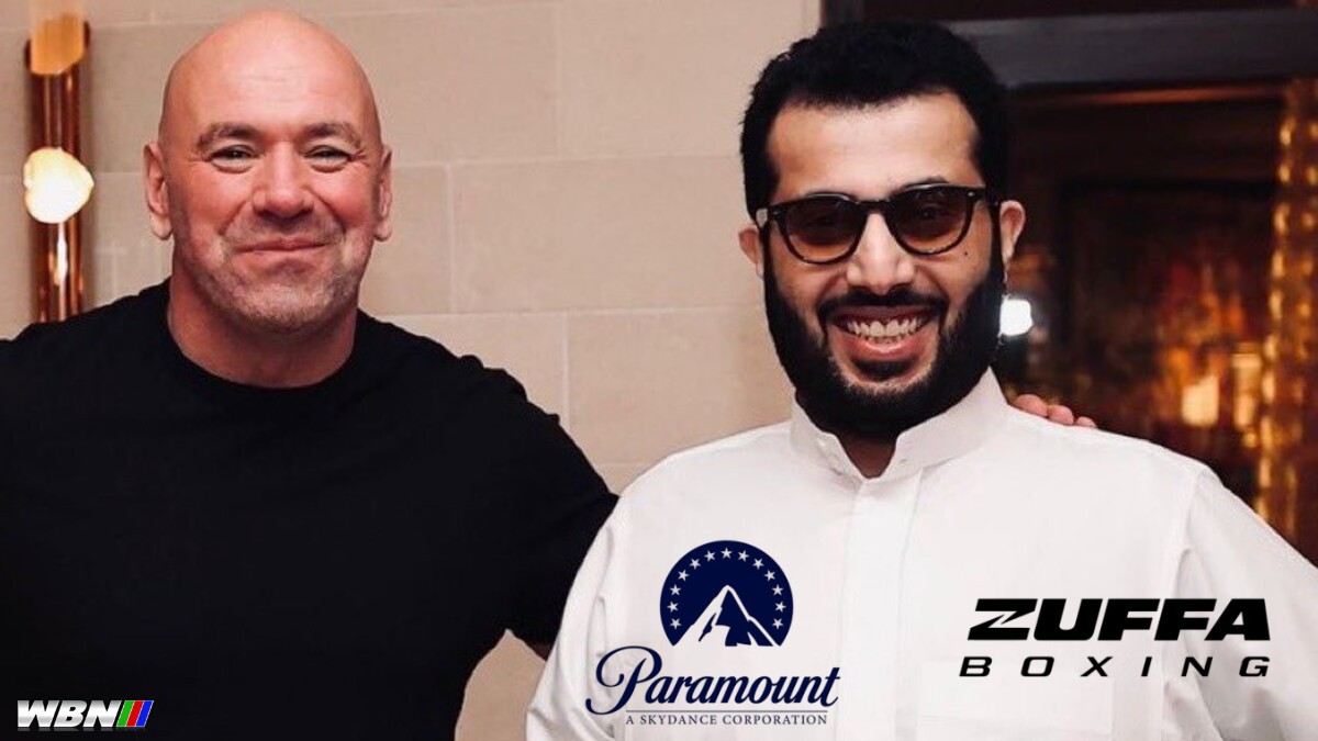 Dana White and Turki Alalshikh Zuffa Paramount