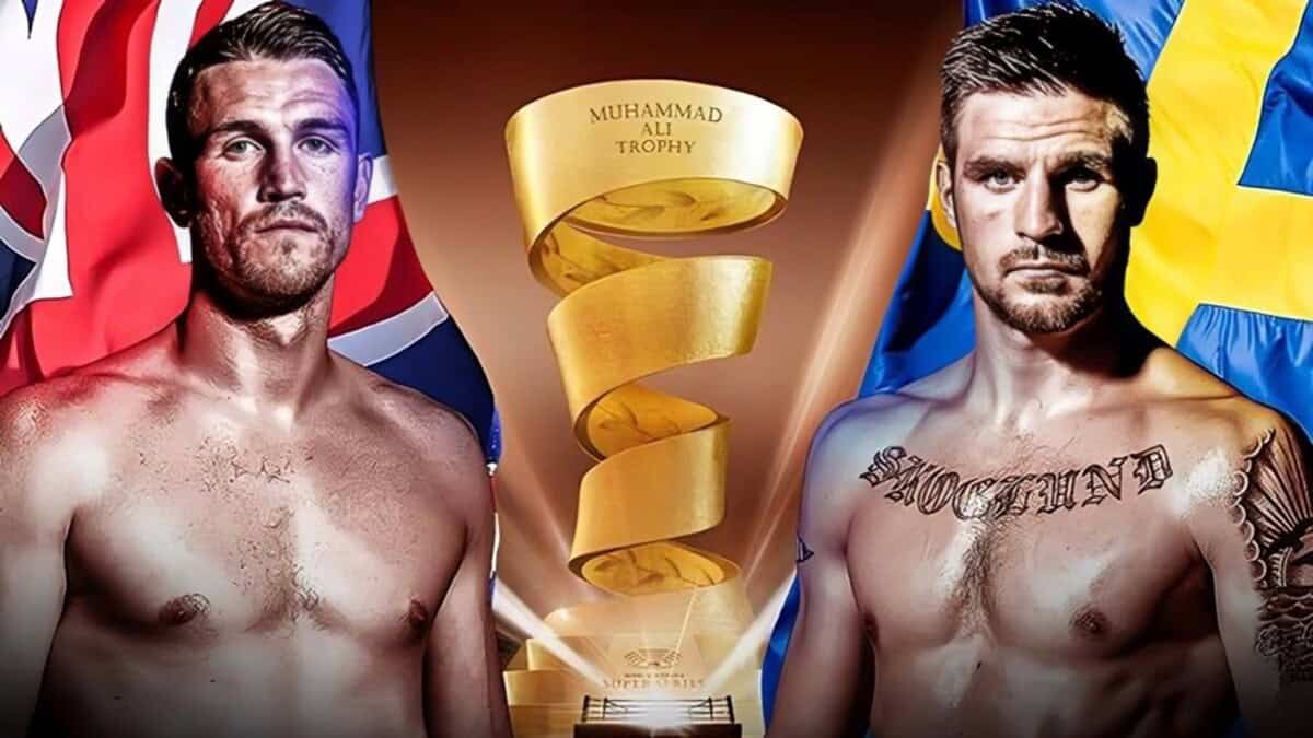 Erik Skoglund nomme que le champion du monde Callum Smith a la meilleure chance de battre