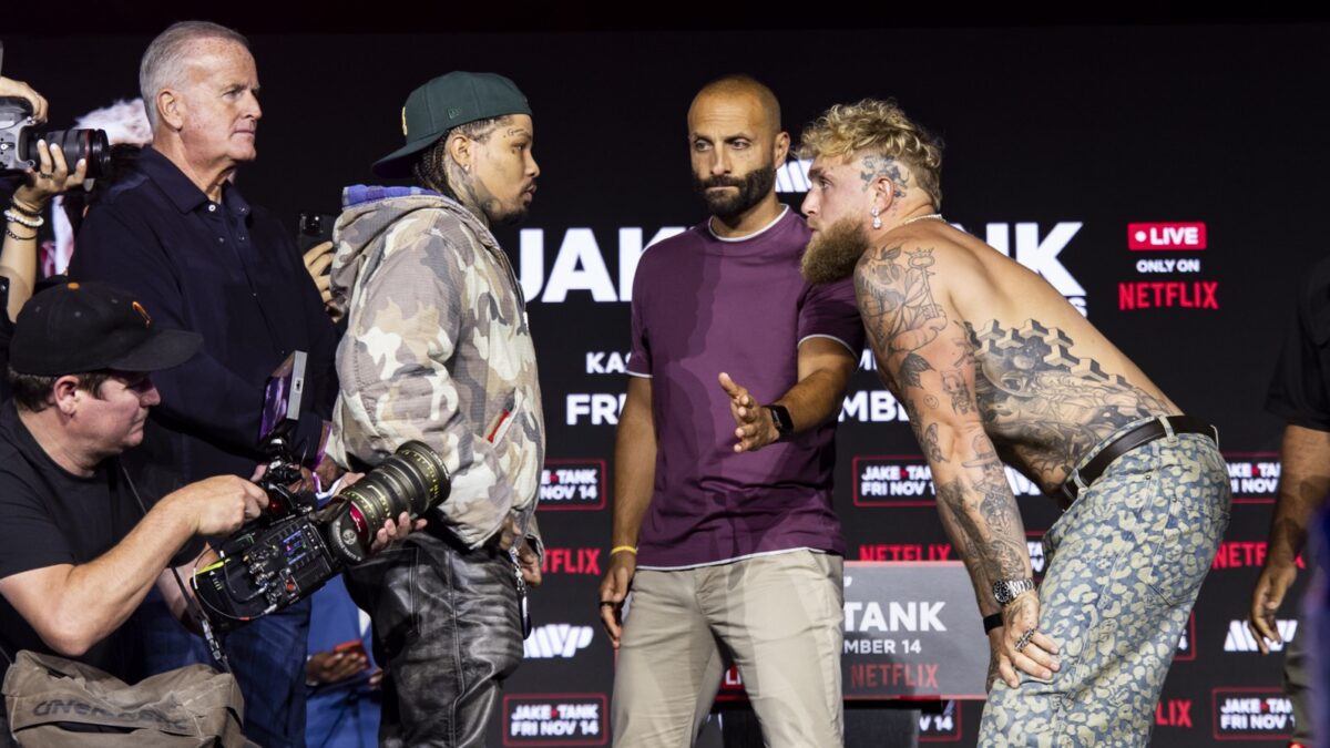 Gervonta Davis est en difficulté, la différence de taille Jake Paul est ridicule