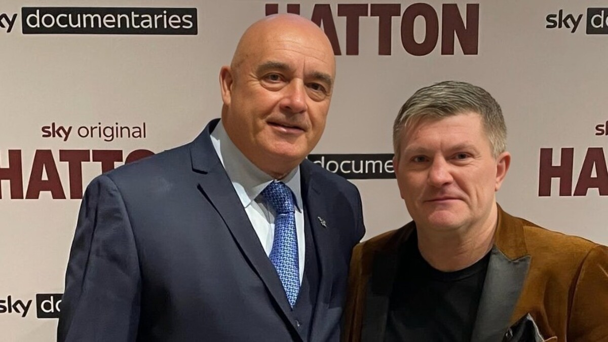 Ricky Hatton 'n'avait pas l'intention de le faire'