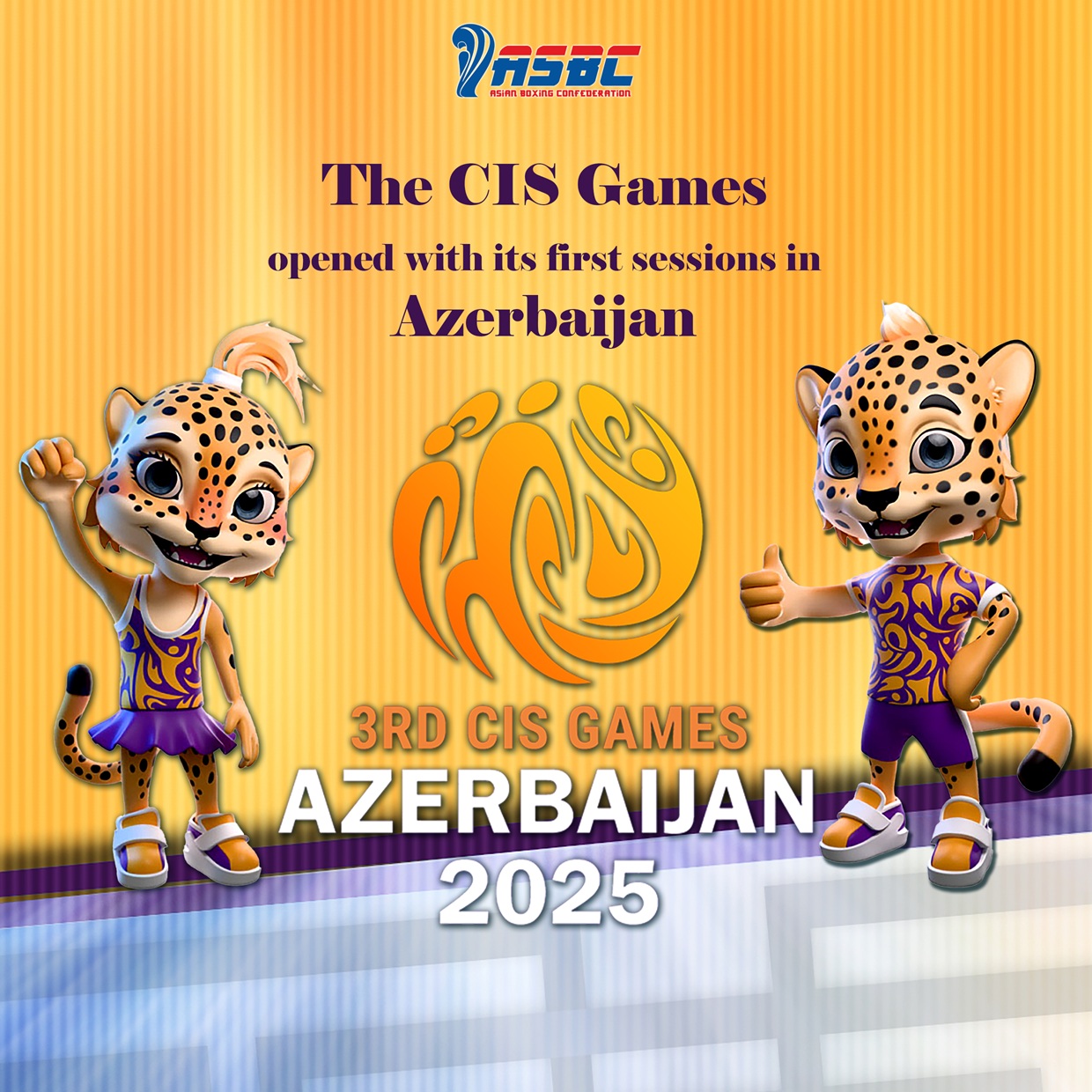 Les jeux CIS ont ouvert avec sa première session en Azerbaïdjan
