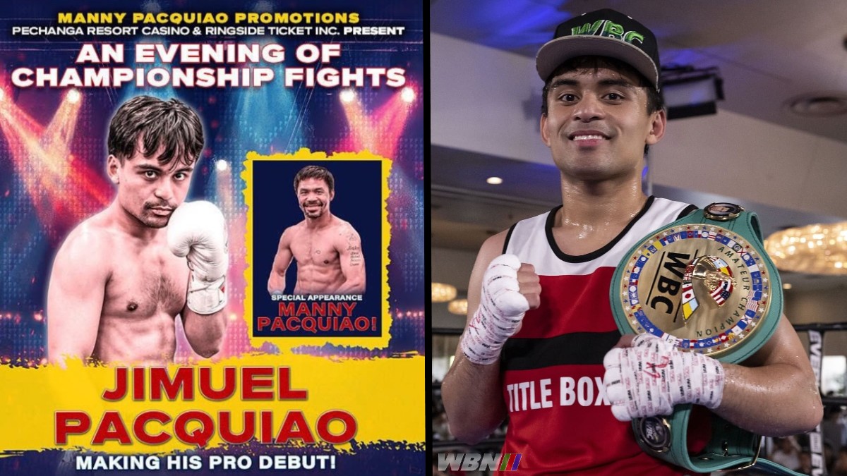 Manny Pacquiao Jr pro debut