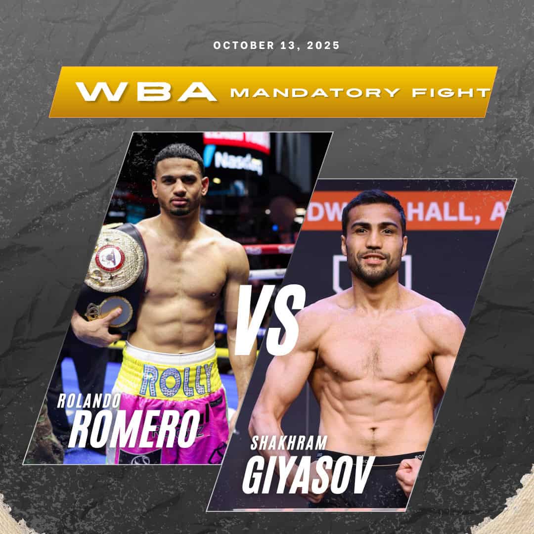 Décision WBA Romero contre Giyasov