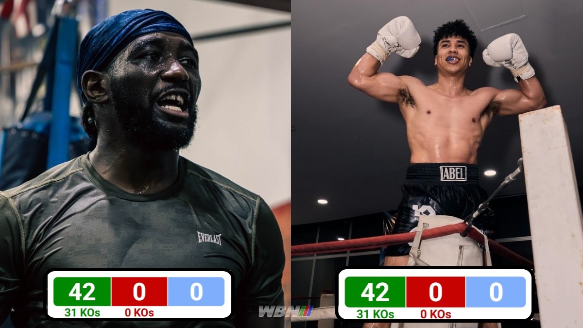 42-0, 31 KO chacun – mais des mondes à part : Crawford contre Mendoza
