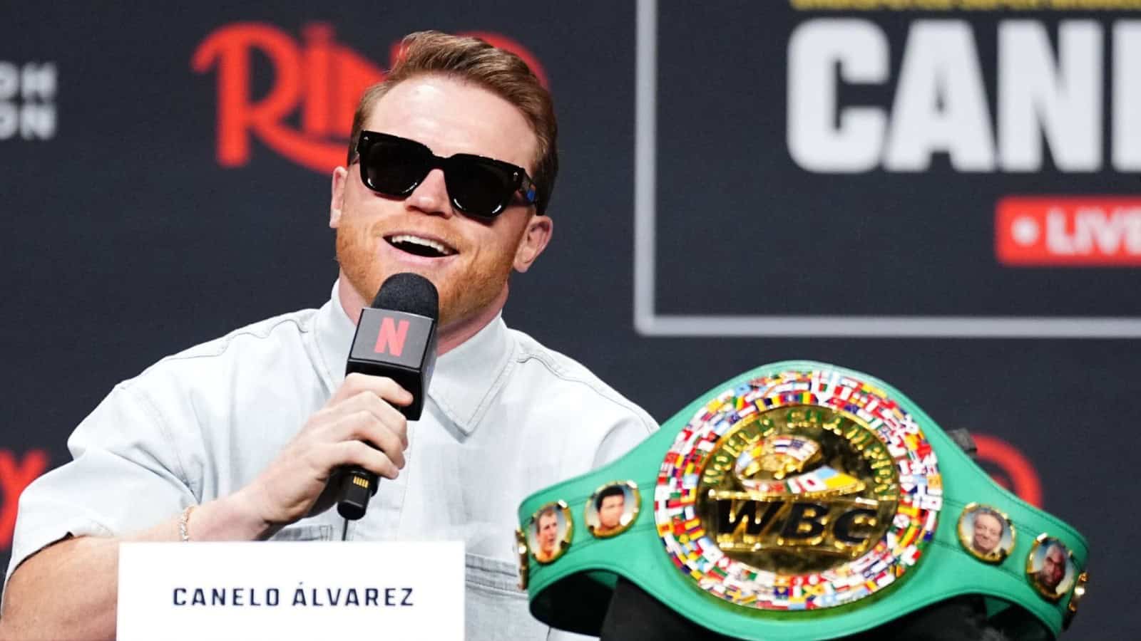 Canelo Las Vegas presser