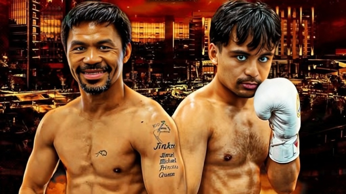 Manny Pacquiao est l'invité du premier adversaire de son fils Jimuel.