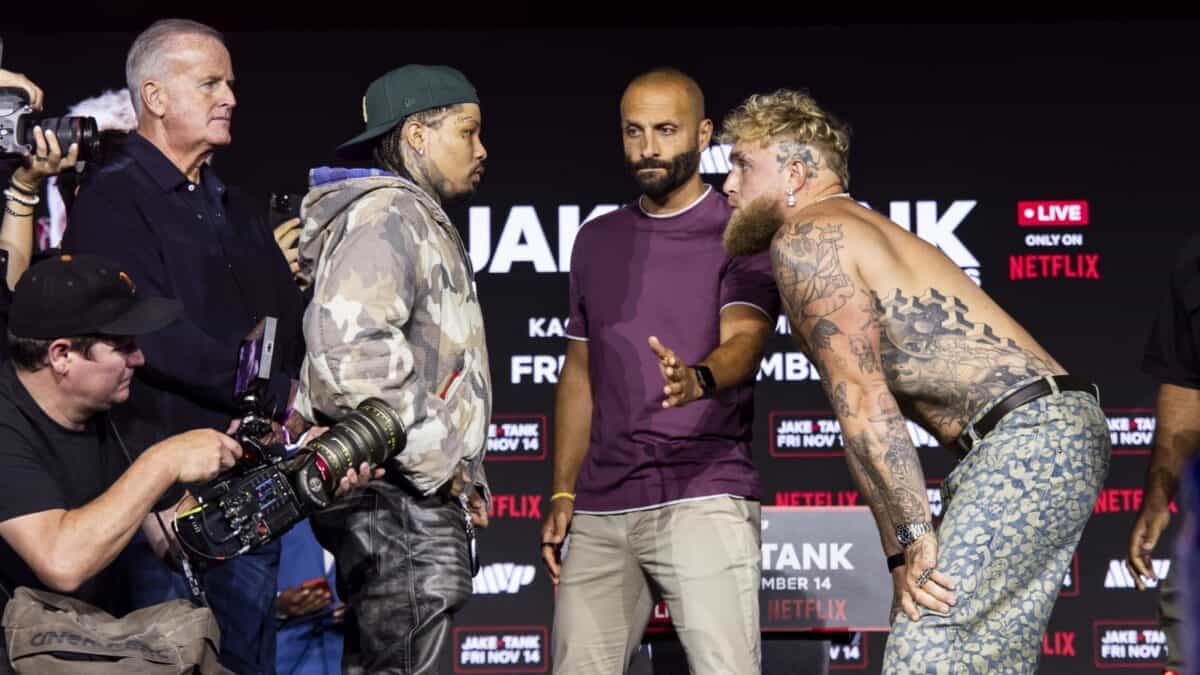 Différence de taille entre Jake Paul et Gervonta Davis