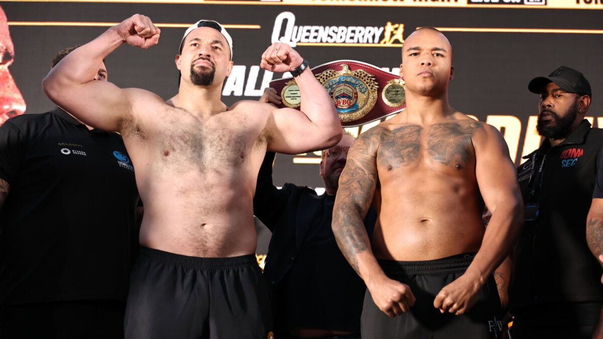 Parker vs Wardley : temps de marche sur le ring, undercard, poids et informations télévisées