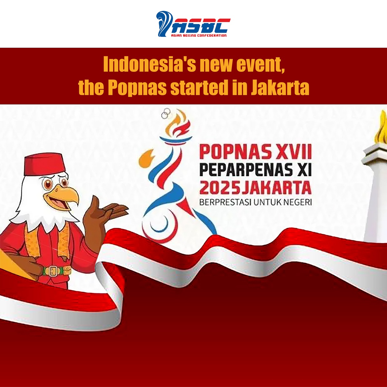 Le nouvel événement indonésien, les Popnas, a débuté à Jakarta