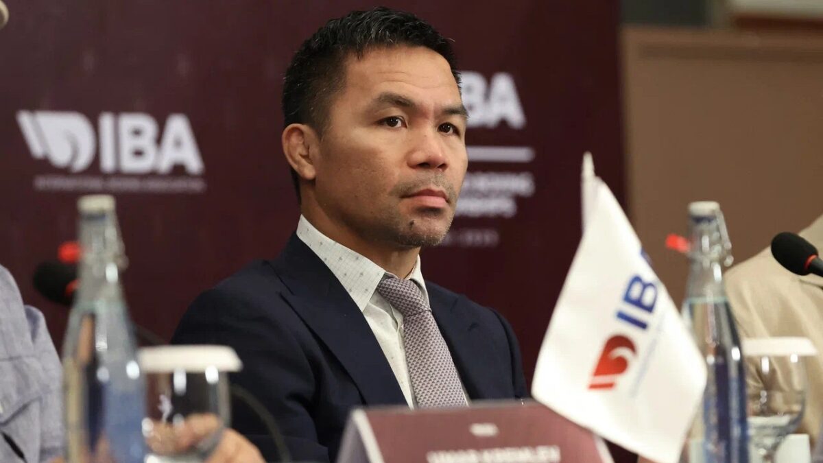 Manny Pacquiao fait face à un avertissement concernant l'implication d'IBA