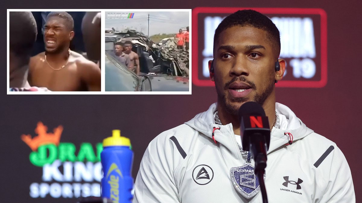 Anthony Joshua survit à un accident de voiture mortel au Nigeria – deux morts