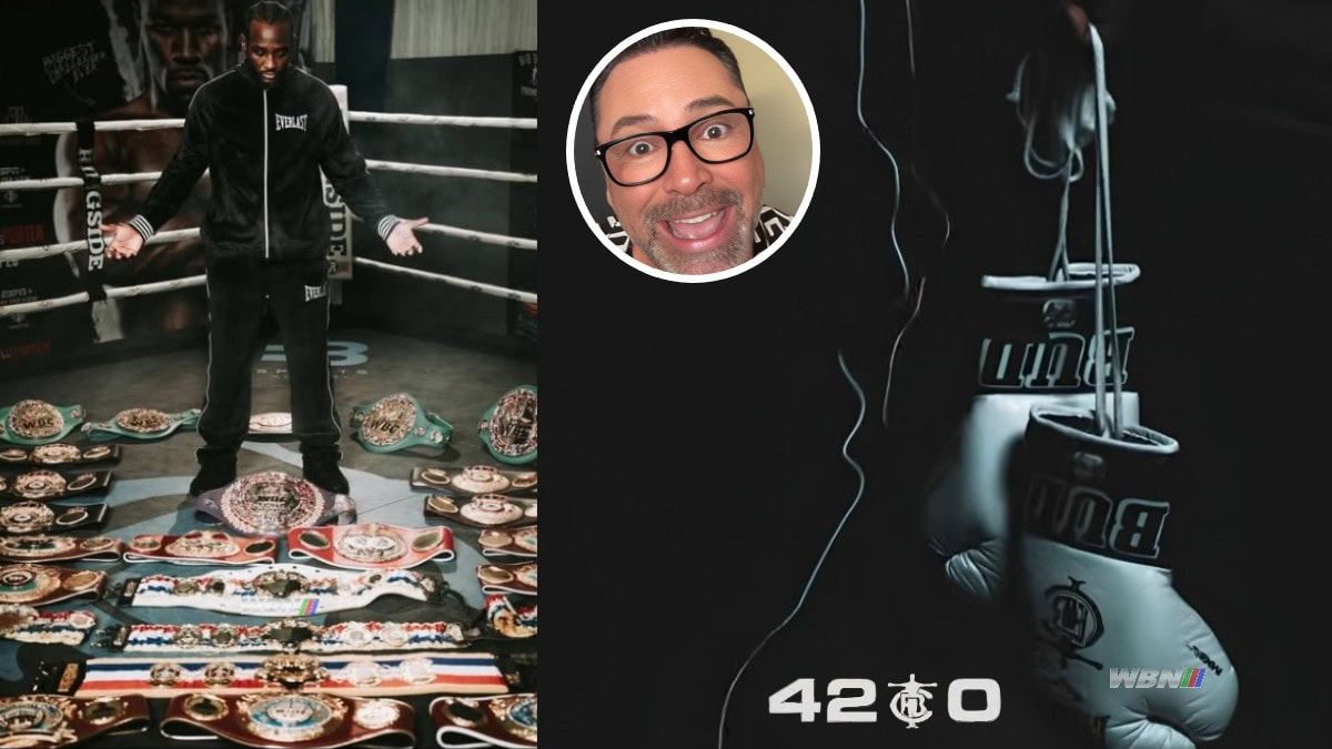 De La Hoya envoie Terence Crawford à la retraite avec un salut du majeur