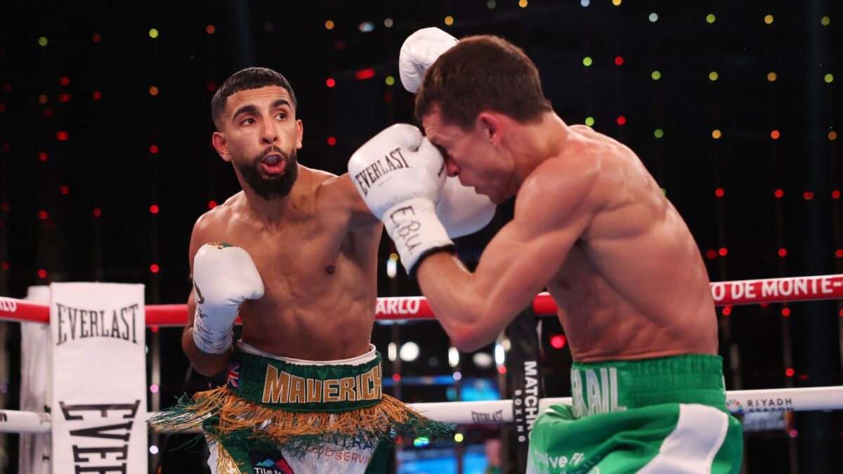 Masoud surpasse McGrail pour remporter le titre européen vacant dans un thriller