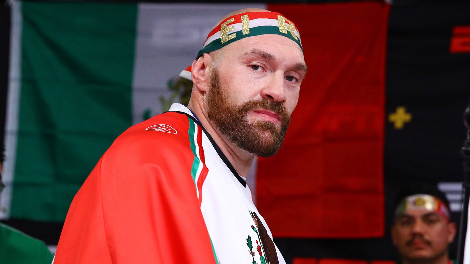 Image of Tyson Fury as El Rey Gigantos from his Las Vegas fights