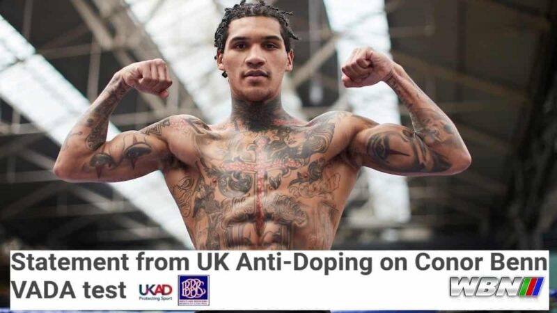 Appel de Conor Benn UKAD