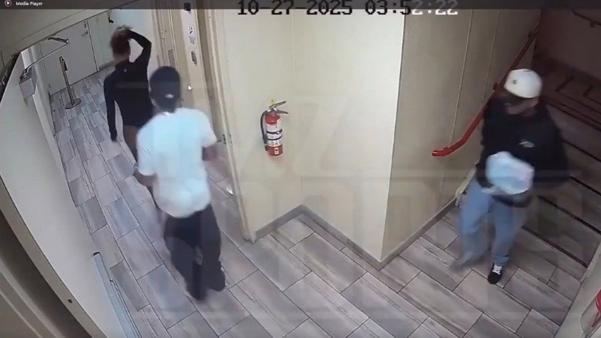 Surveillance footage shown in a Miami courtroom during proceedings related to the Gervonta Davis civil lawsuit.