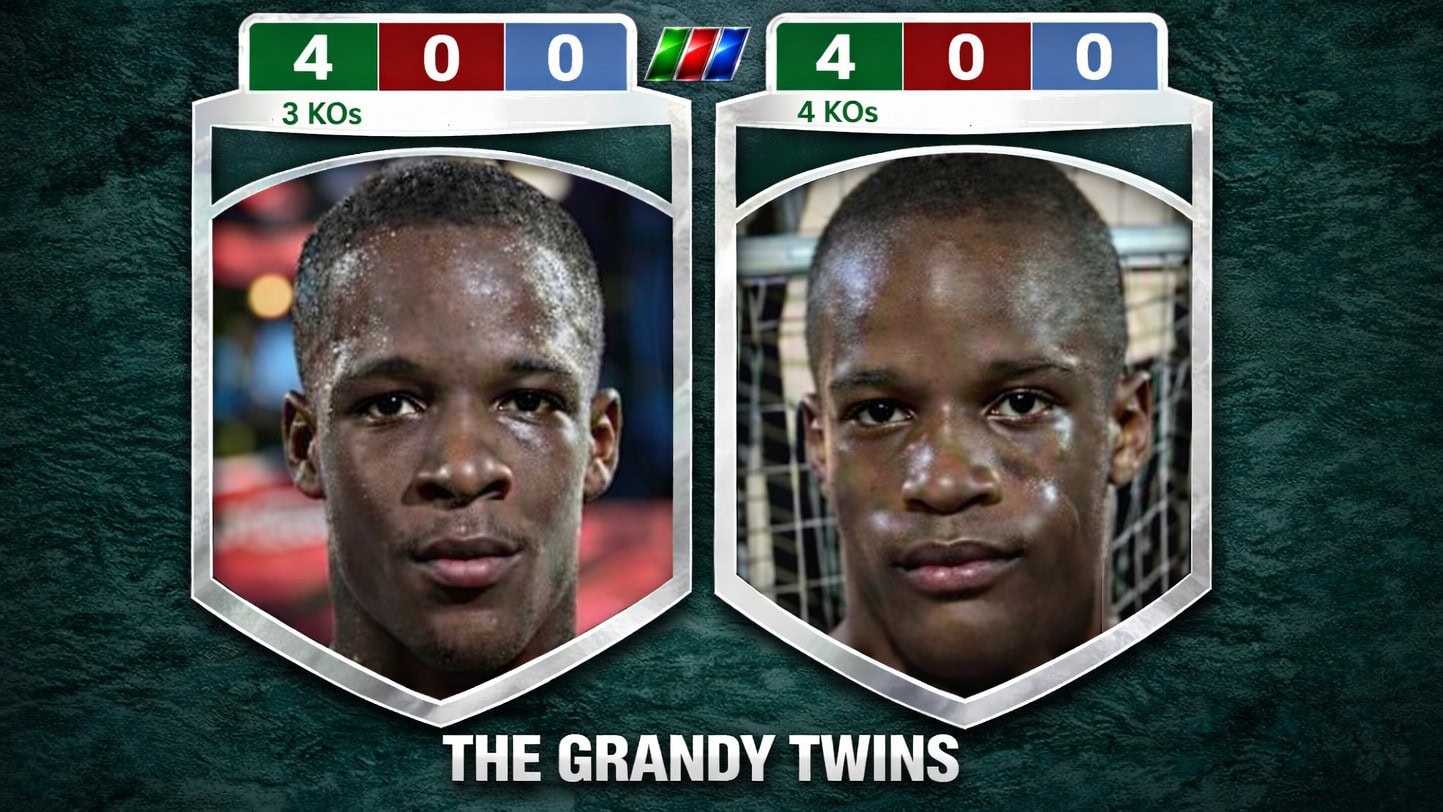 Daniel and Steven Grandy undefeated 4-0 boxing twins approaching their 18th birthdays
