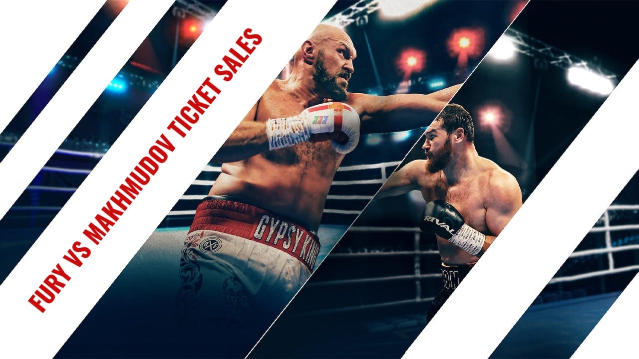 Tyson Fury vs Makhmudov ticket sales