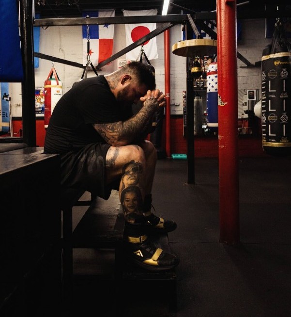 Andy Ruiz Jr repos gym entraînement retour focus boxe